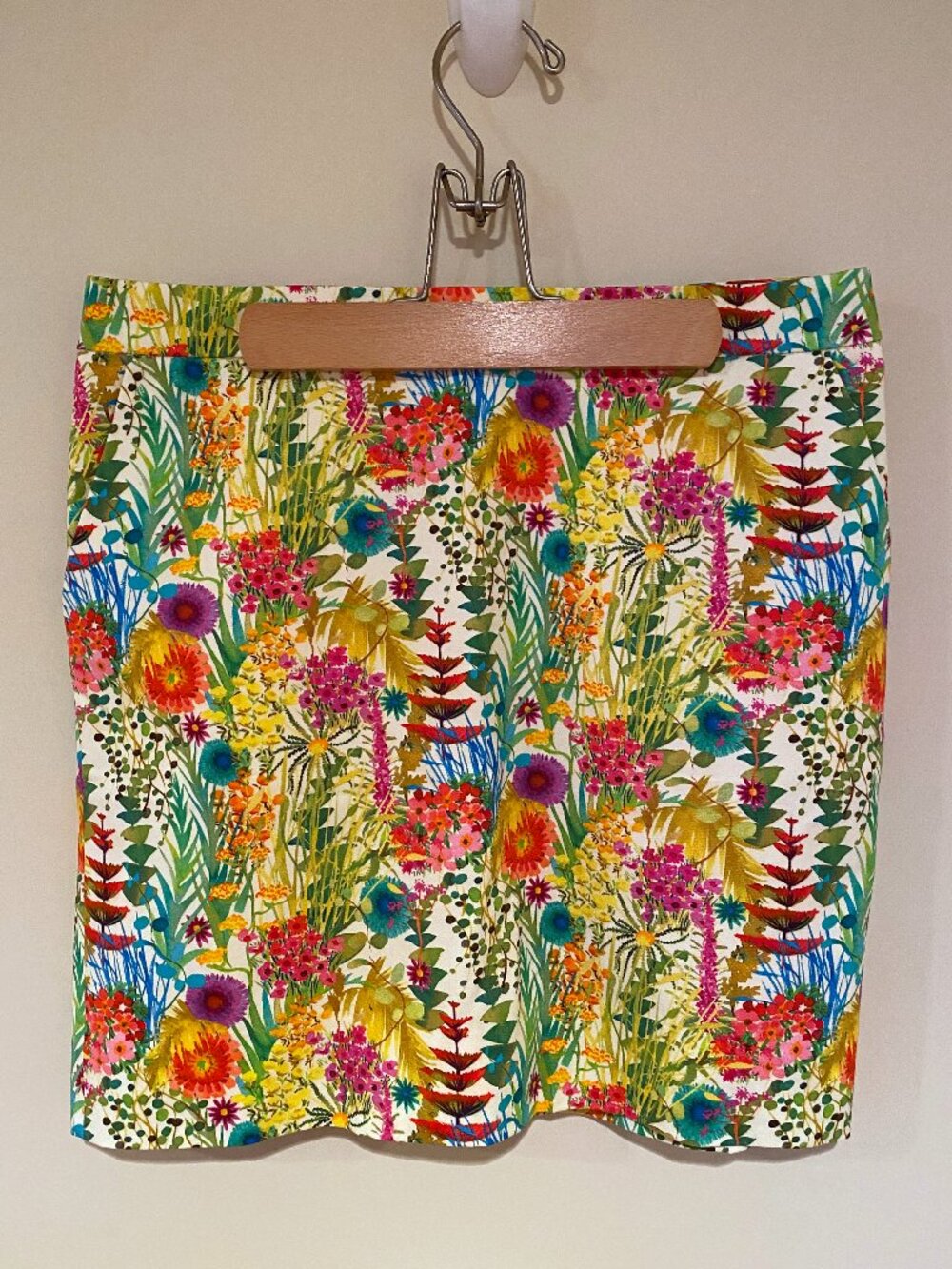 J.Crew Liberty Art Fabrics Floral Postage Stamp Mini Skirt Size 0 NWT Pockets